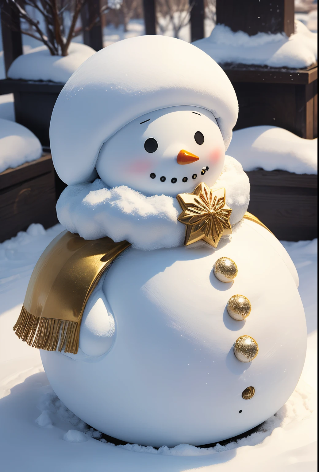 Build a snowman