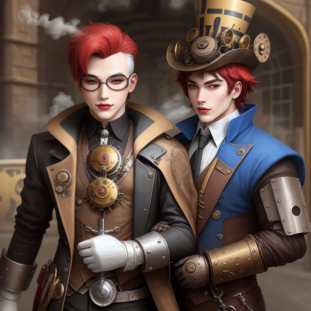 Steampunk smoking Fabergé