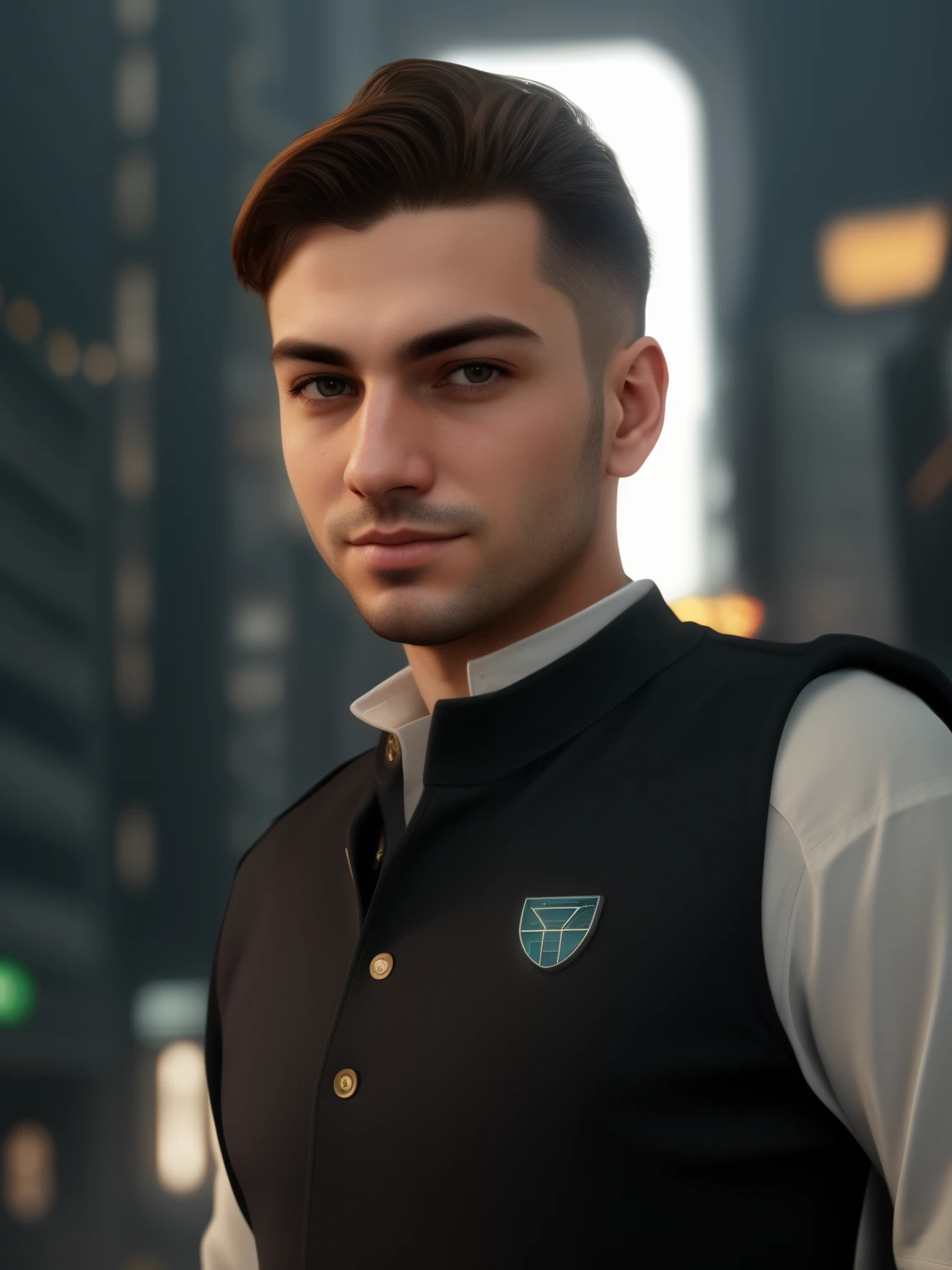 Clean skin,Change background cyberpunk handsome boy, Realistic face, 8k, ultra realistic