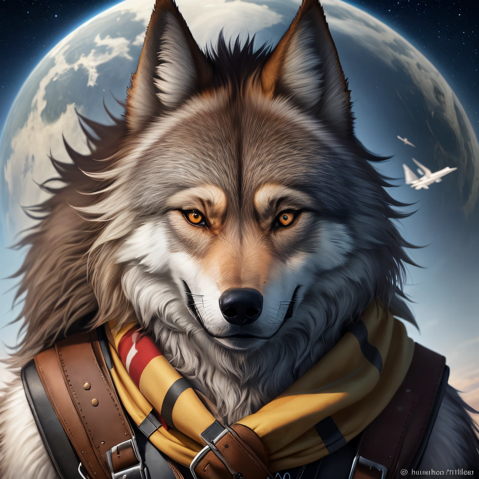 Human wolf traveller