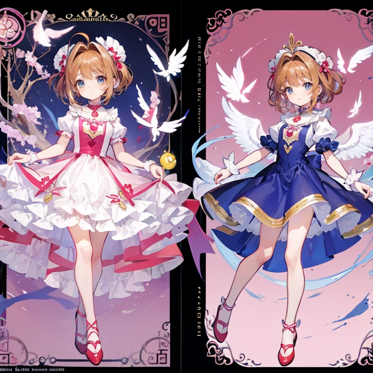 CharacterDesignSheet、Dressed in a dress、girl with、Active、Cardcaptor Sakura