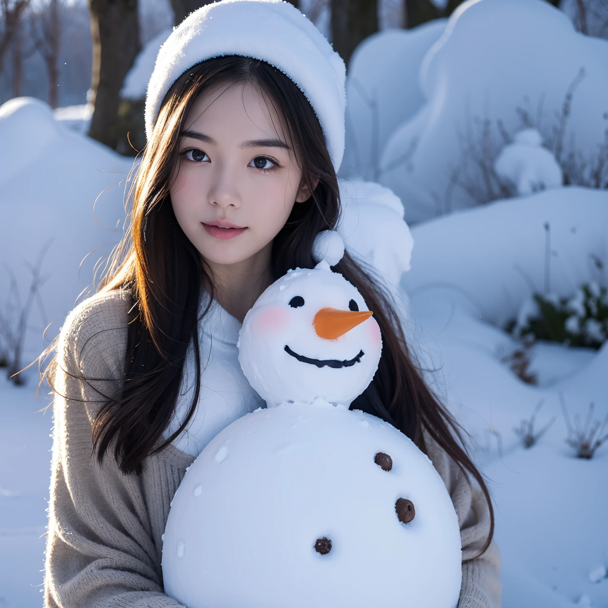 Build a snowman