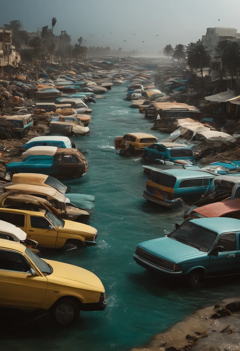 Egyptians swallowed by tsunami