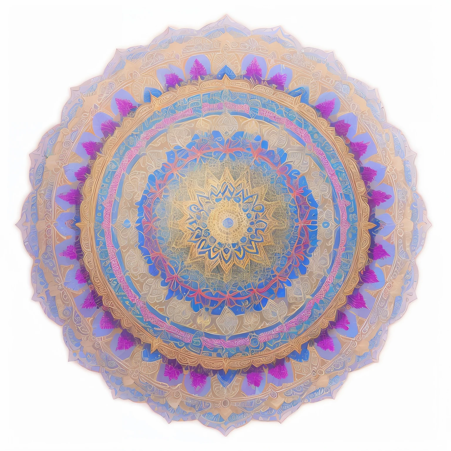 golden mandala
