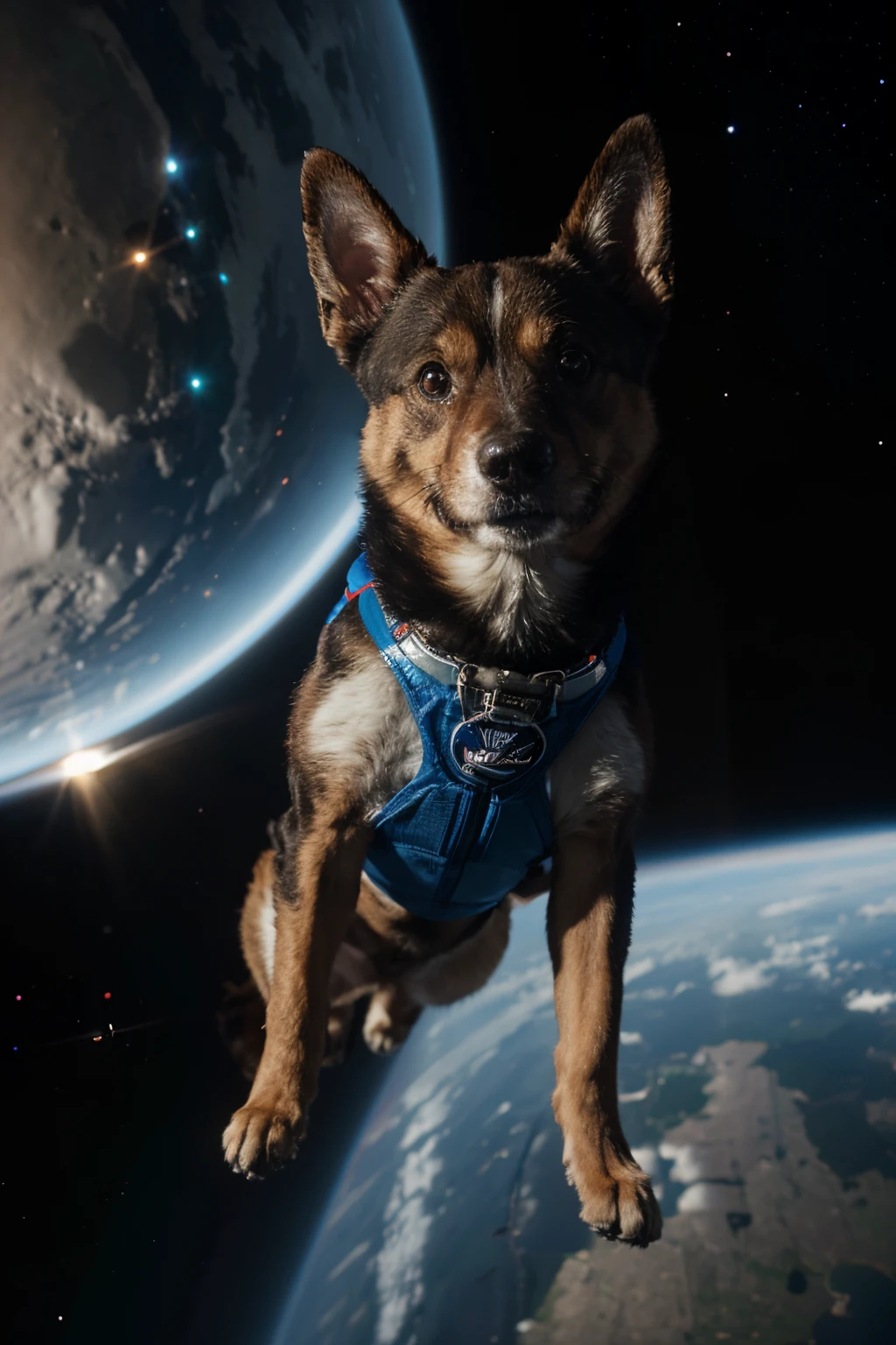 In a future where space exploration is common, Odi's story follows, um cachorro geneticamente modificado, equipped with a special suit that allows him to navigate microgravity and breathe in the vacuum of space. Your mission is to investigate a mysterious anomaly that threatens interplanetary communications. Durante sua jornada, Odi uses surprising canine skills to solve problems and becomes an unlikely hero in the vastness of space.