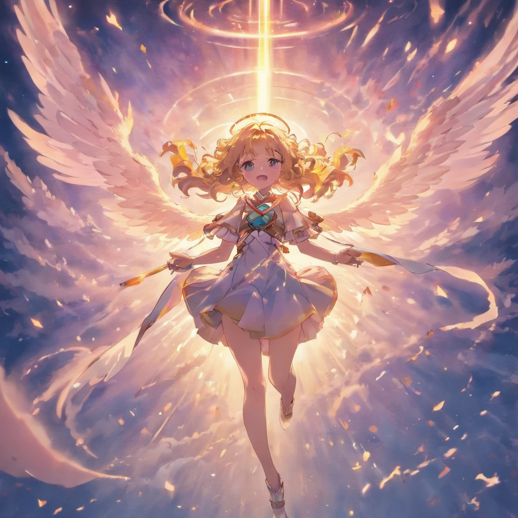 mythological beasts,critters,Big white bird,White mouth,Red bird's foot,(Through the clouds),(Top of the mountains),(复杂),(super detailing),(hazed out,(Strong limbs),(Moon Night),(ultraclear),(best qualtiy),Shock force