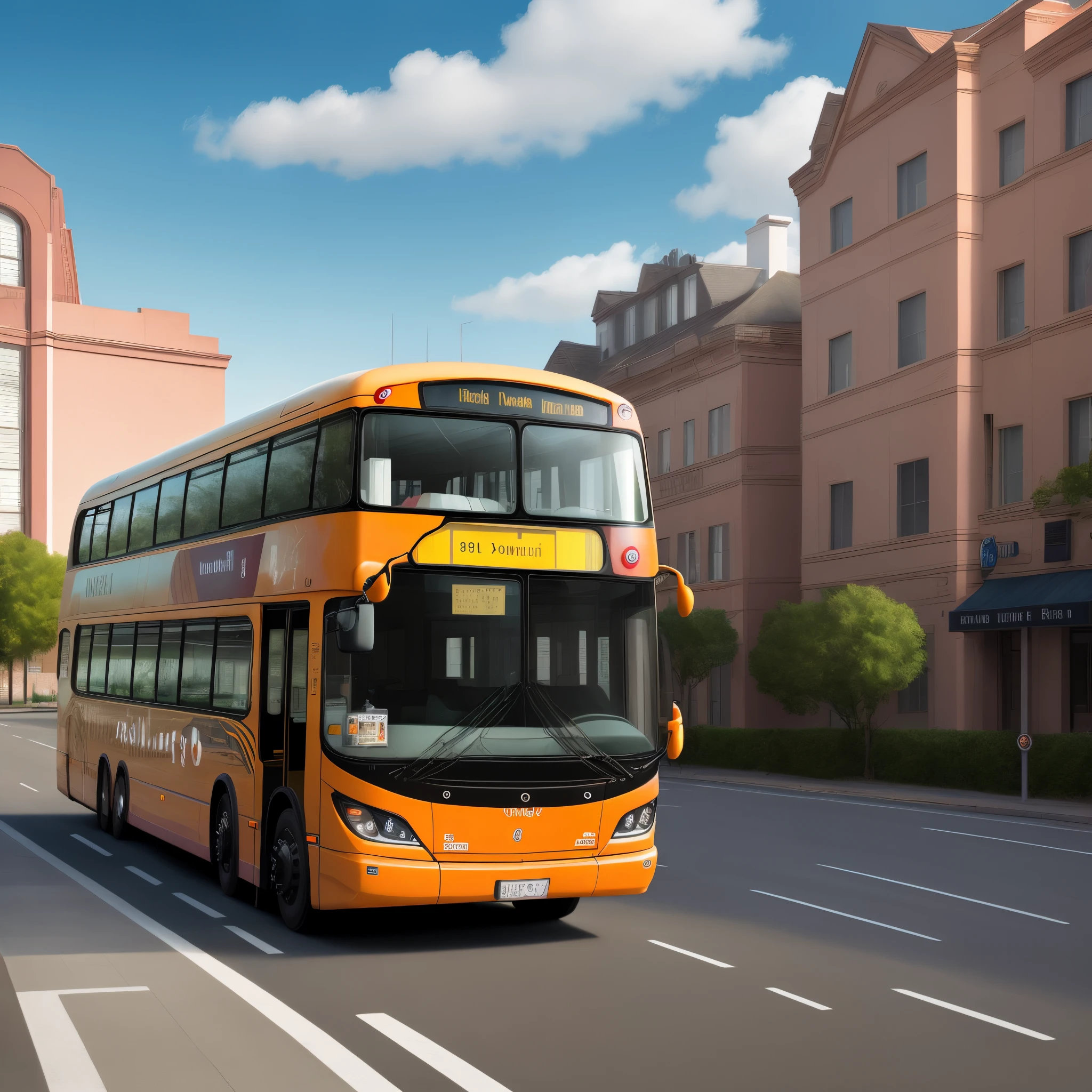 Buses from the future of 2100