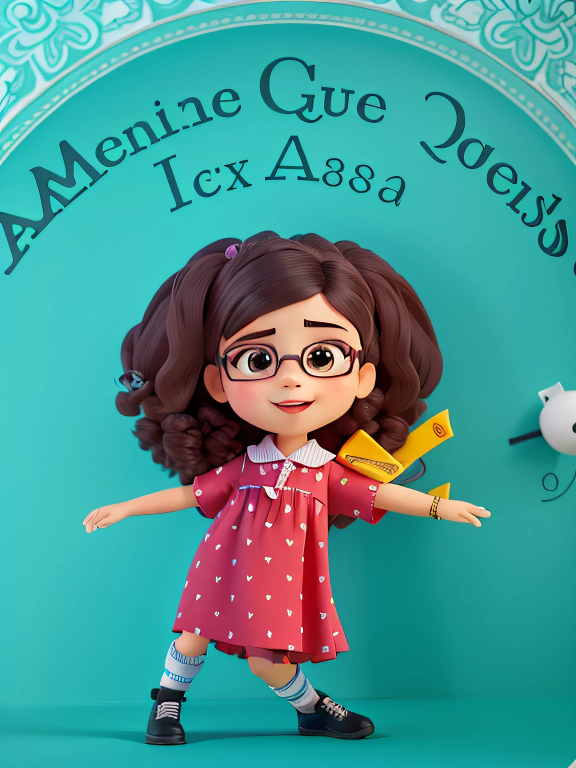 uma menina com o maximo de detalhes, Maximum detail, ultra detalhado
