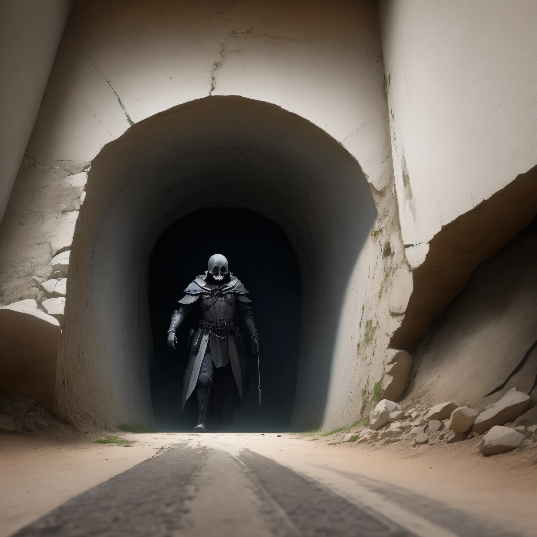 Couloir de la mort dans un monde lugubre