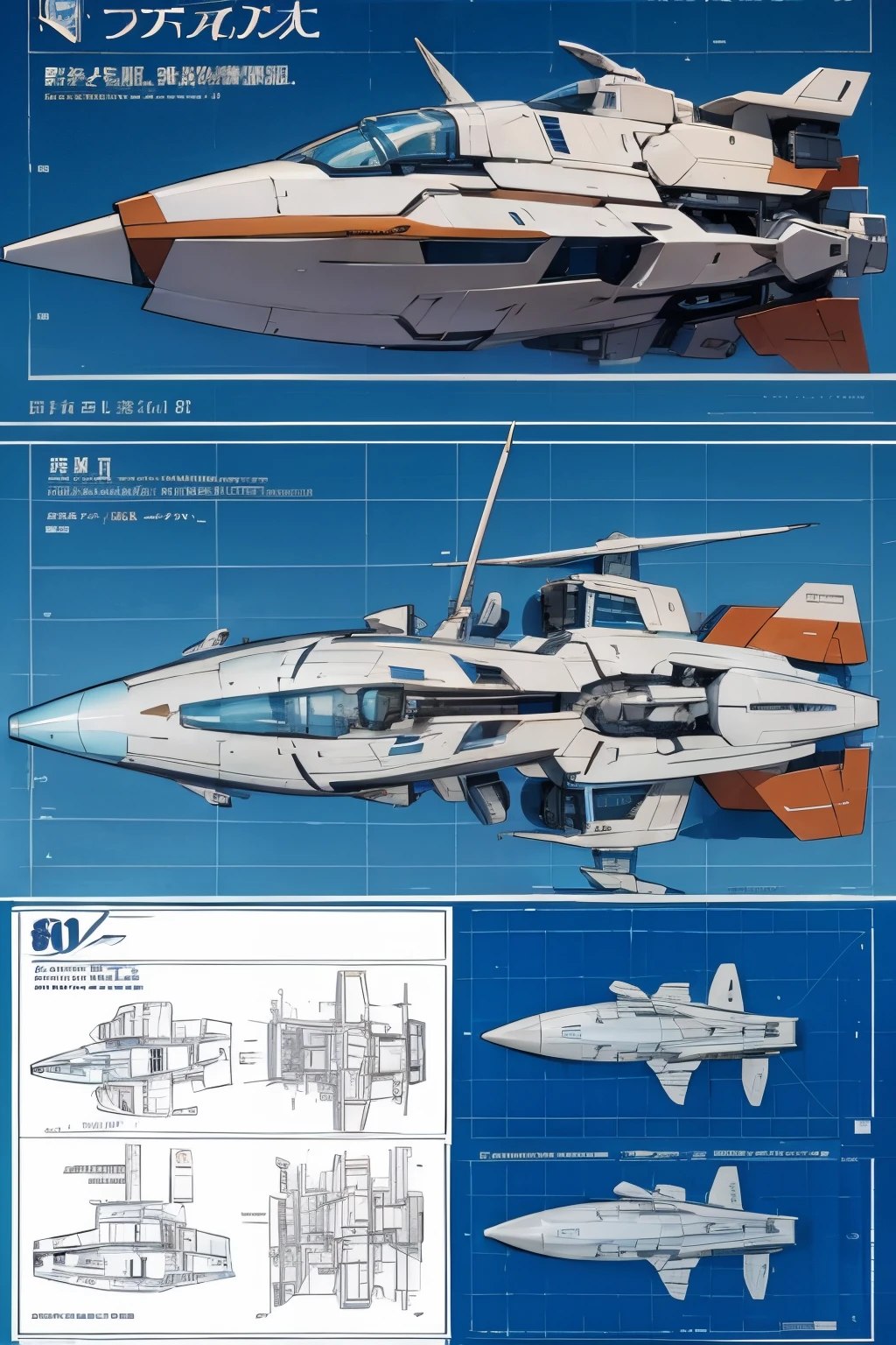 line-art, art book, character sheet, gundam 00 reimagined, 8k, best quality, design, gundam iron-blooded orphans, tank design, building, spaceship design, equipment, concept art book, schematics, architecture, blueprint, geometrically sound, geometrically correct.