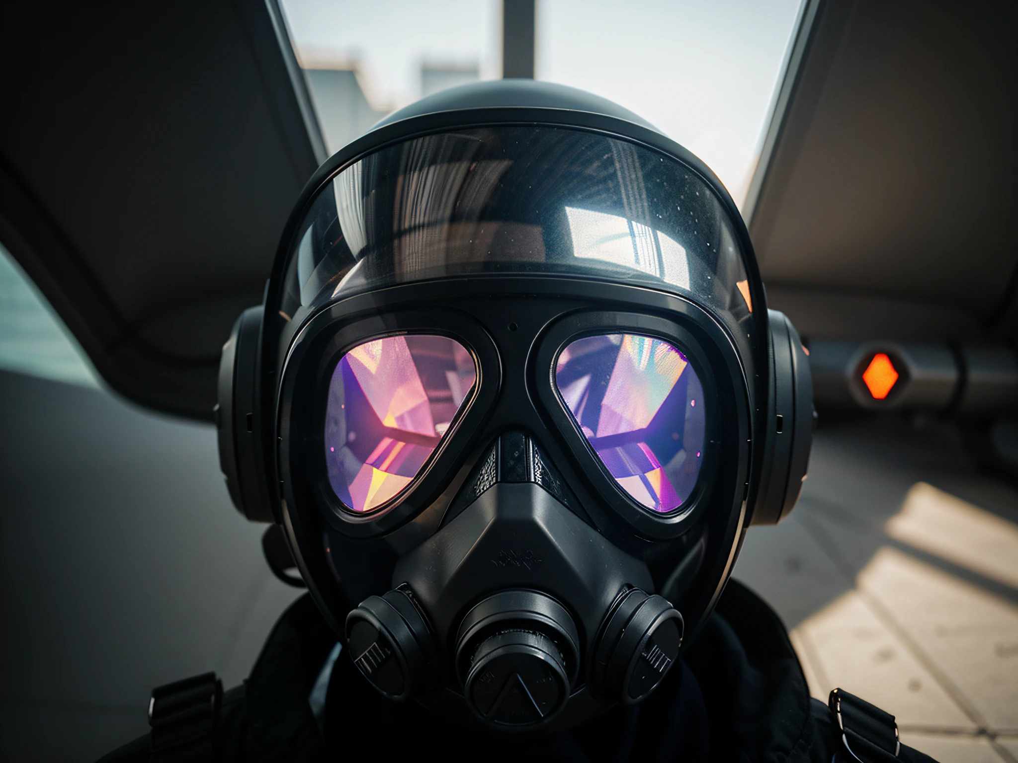 holographic gasmask