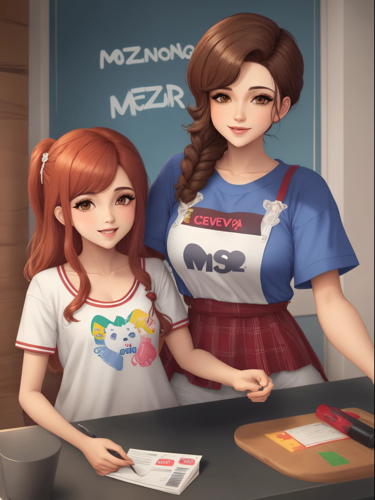Quero que escreva MC YZ