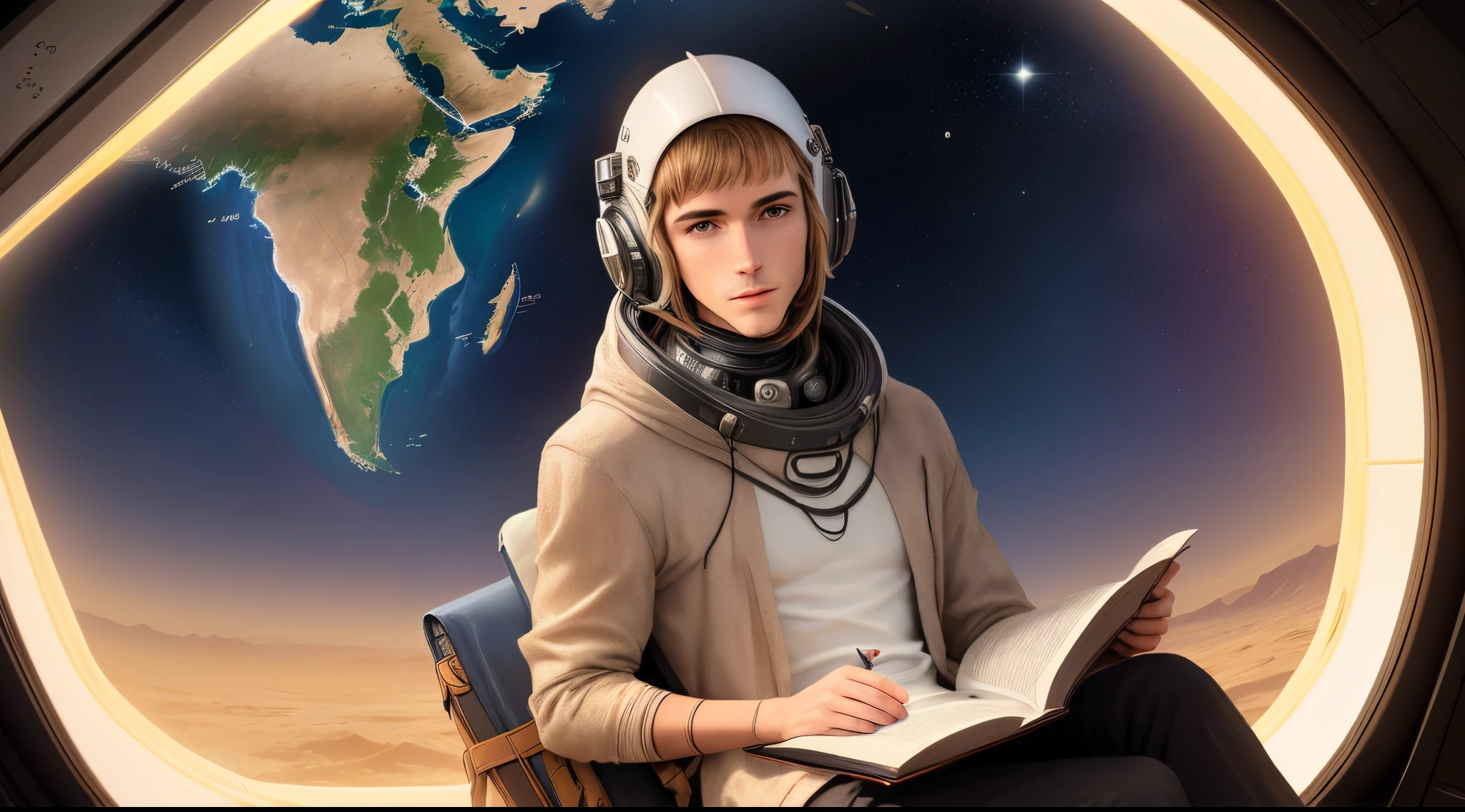 IMAGINEZ UNE REPRÉSENTATION DU GENRE HUMAIN (HOMME/FEMME)
À DESTINATION
D'UNE LECTURE «EXTRATERRESTRE».
Pour explique à un extraterrestre comment fonctionne notre monde dans ses bons et mauvais côtés