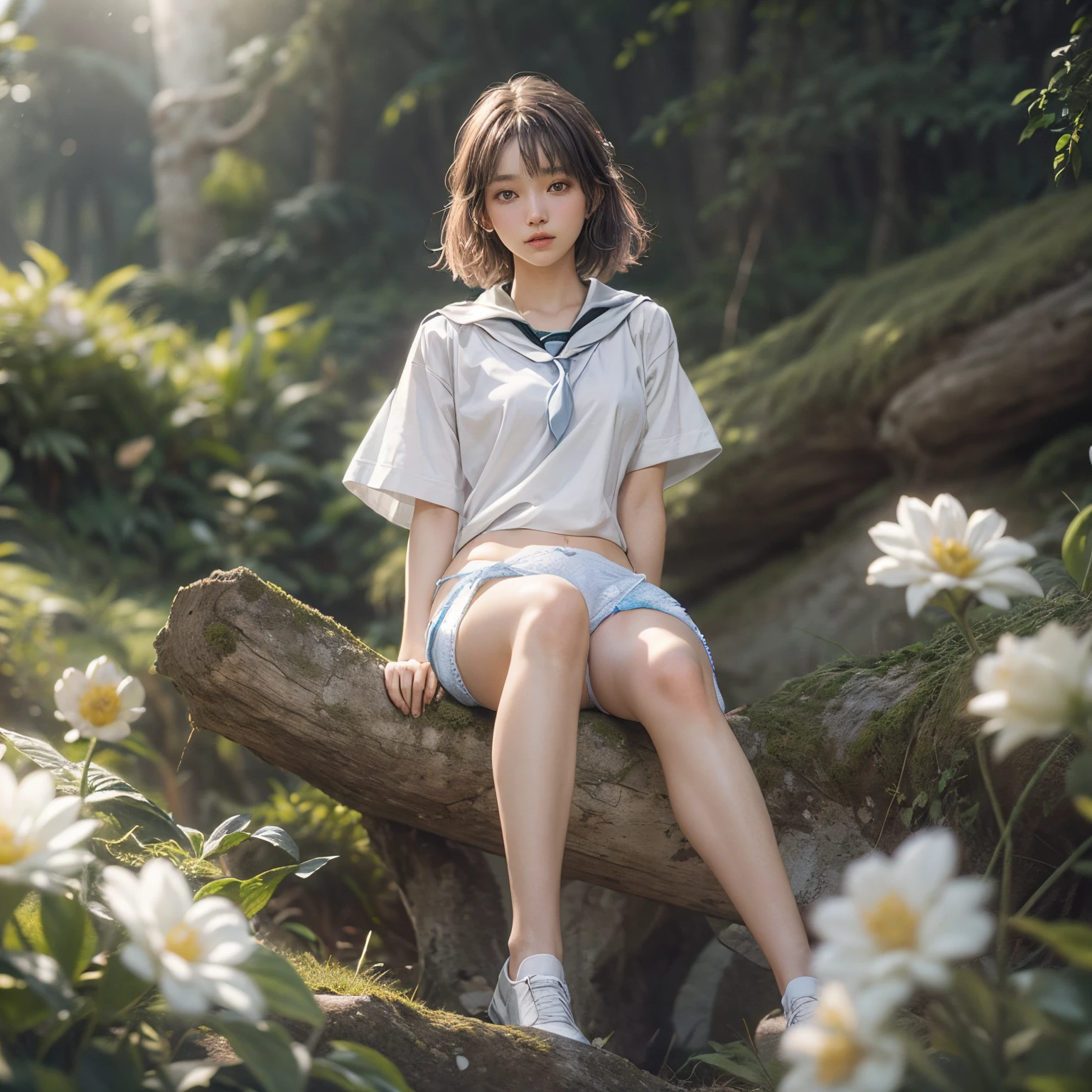 ((David Hamilton:1.37, White and vivid colors))、(Tiny Oppai-Loli Twins:1.37)、{(Dynamic-angle)|(from side)|(from back)|(from below:1.2)}、{(((Kissing face to face)))|(Standing Full Body:1.2)|Wide Shot}、{(Floating hair:1.2)|(Strong wind)|(Ass focus)}、8K best quality、((Masterpiece:1.2、Photo-realistic:1.4)), { kodachrome | realistic | photorealistic | RAW }、((Detailed KAWAII Face、Detailed glistening ivory skin))、Extremely Detailed、Smooth shading、{Zoom Layer|clear focused}、Soft Lighting with many Follow lights、{Childish|Gigantic Cleavage:1.37}、((school uniform with white tiny panties:1.37))、{Flowers|Flower wreath|ssmile|perplexed|seductiv|Different types of hair colors}、{(Light Particles:1.2)|(Lens Flare)|(Luminescent Particles:0.6)}、{Forest Lakeside|Lakeside Cottage|Before dawn|magic hour|morning glow|foggy}、{ Whole Body proportions and all limbs are anatomically accurate | ((no extra limbs)) } .