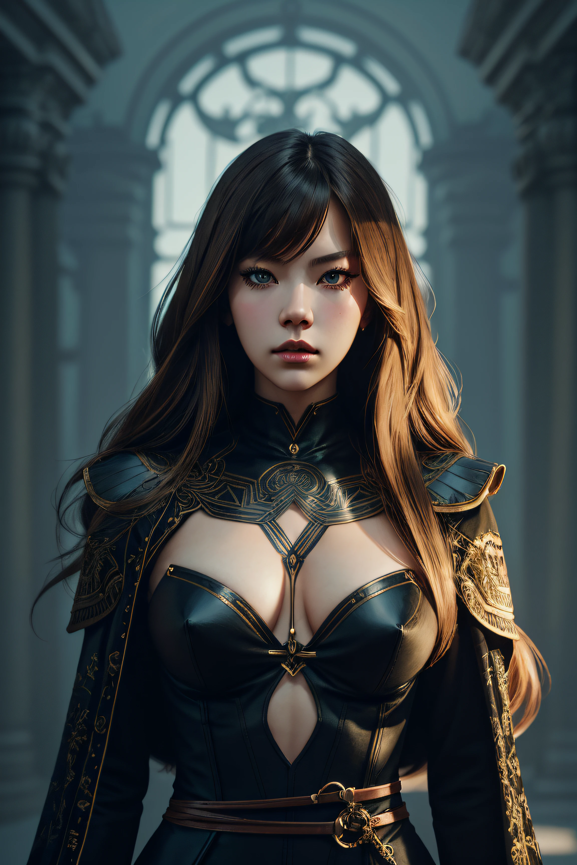 Lalisa Manobal, bondage sexy clothes, character portrait, 4 9 9 0 s, long hair, intricate, elegant, highly detailed, digital painting, artstation, concept art, smooth, sharp focus, illustration, art by wlop, charlie bowater and alexandra fomina