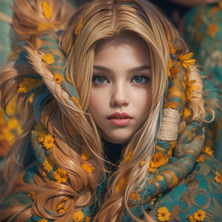 Create the most beautiful images of women, Compared to South America,Creel, Beautiful women are the most beautiful, Pretty girl, Mujer bonita, arte (imagen:1.3), (Estilo de portada:1.3), modaab, Mujer, Vibrante, vestimenta, posando en un, frente, De color, fondo, asombroso, moderno, trendy, moda, Cara detallada, Piel impecable, ojos detallados, ojos perfectos,