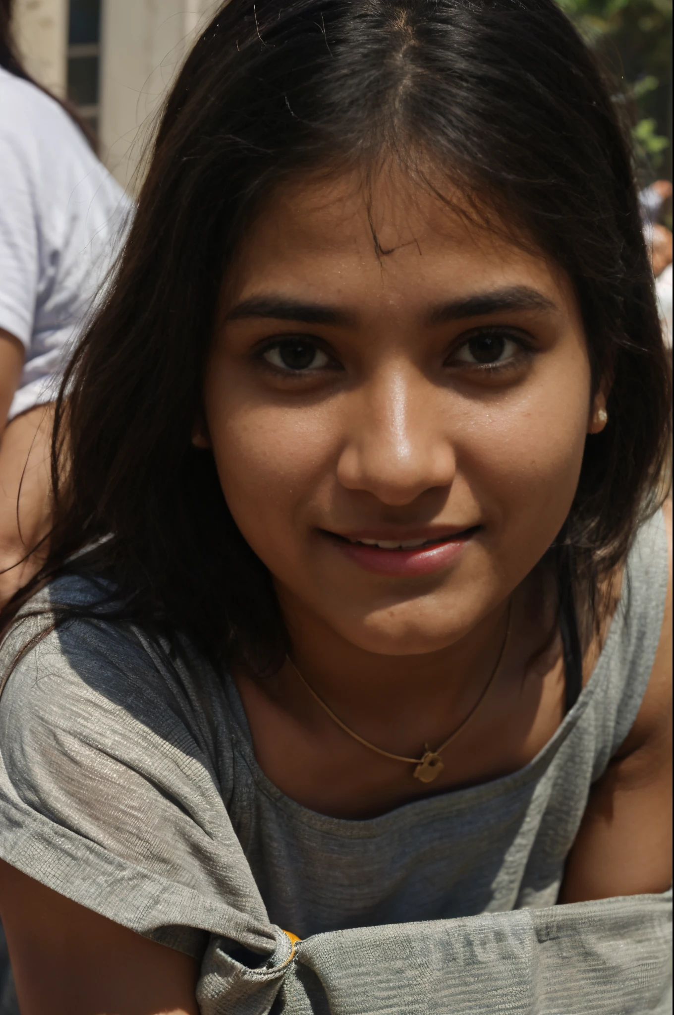 8k, highest quality, ultra details, Neha, social activism, actively participating in a community service project, making a positive impact in the lives of underprivileged individuals in India
