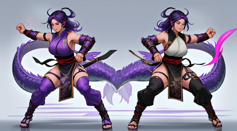 Masterpiece, 4k anime, anime painting of a female warrior in hanfu and robes, plump, slender and well-proportioned perfect body, realistic hanfu, wearing boots, combat posture study, full body, dress: bikini and hanfu, female image, martial arts anime style, color sketch, sketch art style, anime art, digital anime, super high resolution, realistic proportions SFW, hands on her body pose! , full body combat pose, gesture drawing, fine sketching, full body portrait, anime painting