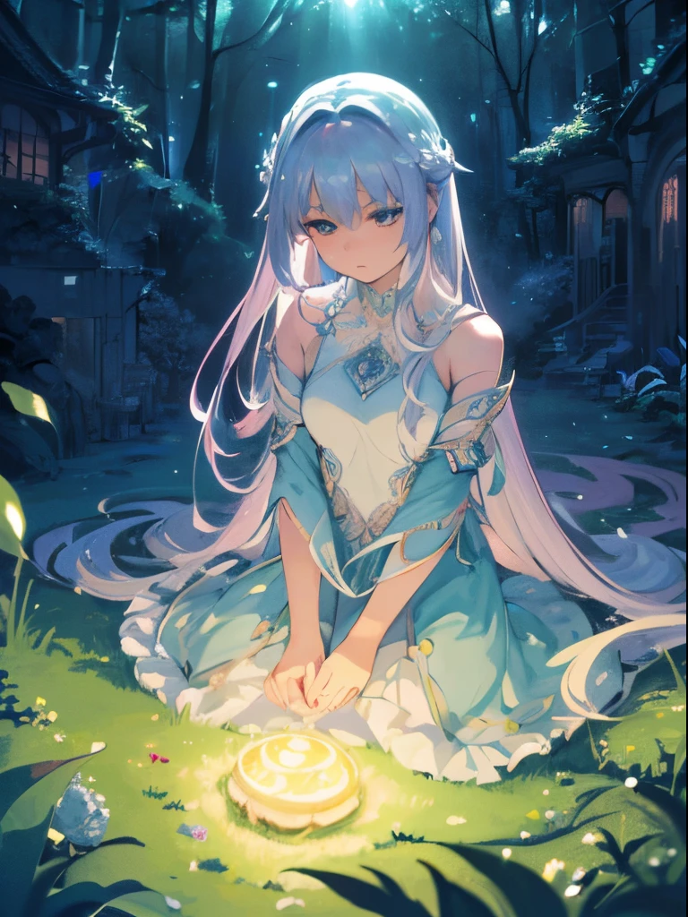 1 girl, shiny hair, medium hair, intricate face features, clear eyes, (deep colors, high contrast), (subtle lighting), (detailed decorations, vibrant garden), (soft pastel colors), (dreamlike atmosphere), (intricate patterns), (mesmerizing details), (ethereal beauty), (serene expression), (nature-inspired elements), (magical ambiance), (sunlit setting), (whimsical touches), (harmonious composition), (lush greenery), (serenity and tranquility), (captivating aura), (harmony with surroundings), (delicate strokes), (feminine charm), (subtle textures), (graceful posture), (natural illumination), (flowing lines), (impressive depth), (meticulous attention to detail), (unfold in layers), (timeless elegance), (blending of real and imaginary), (enchanting appeal), (aesthetic pleasure), (intertwining of reality and fantasy), (perfect balance of colors), (alluring atmosphere), (evocative beauty), (peaceful and serene), (vivid and immersive), (visual feast), (captivating perspective), (intriguing narrative), (exquisite precision), (intricate design).