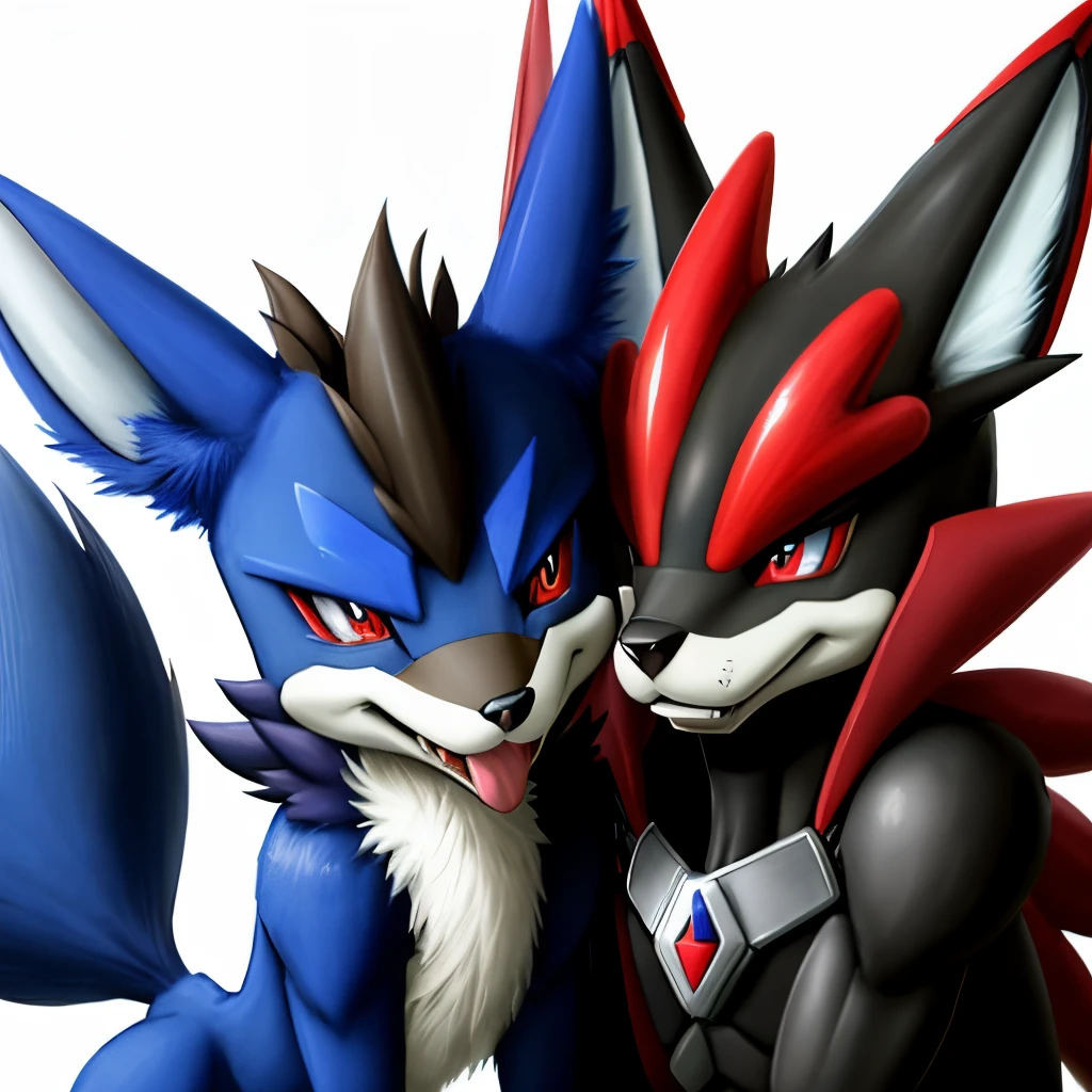 Zoroark love lucario