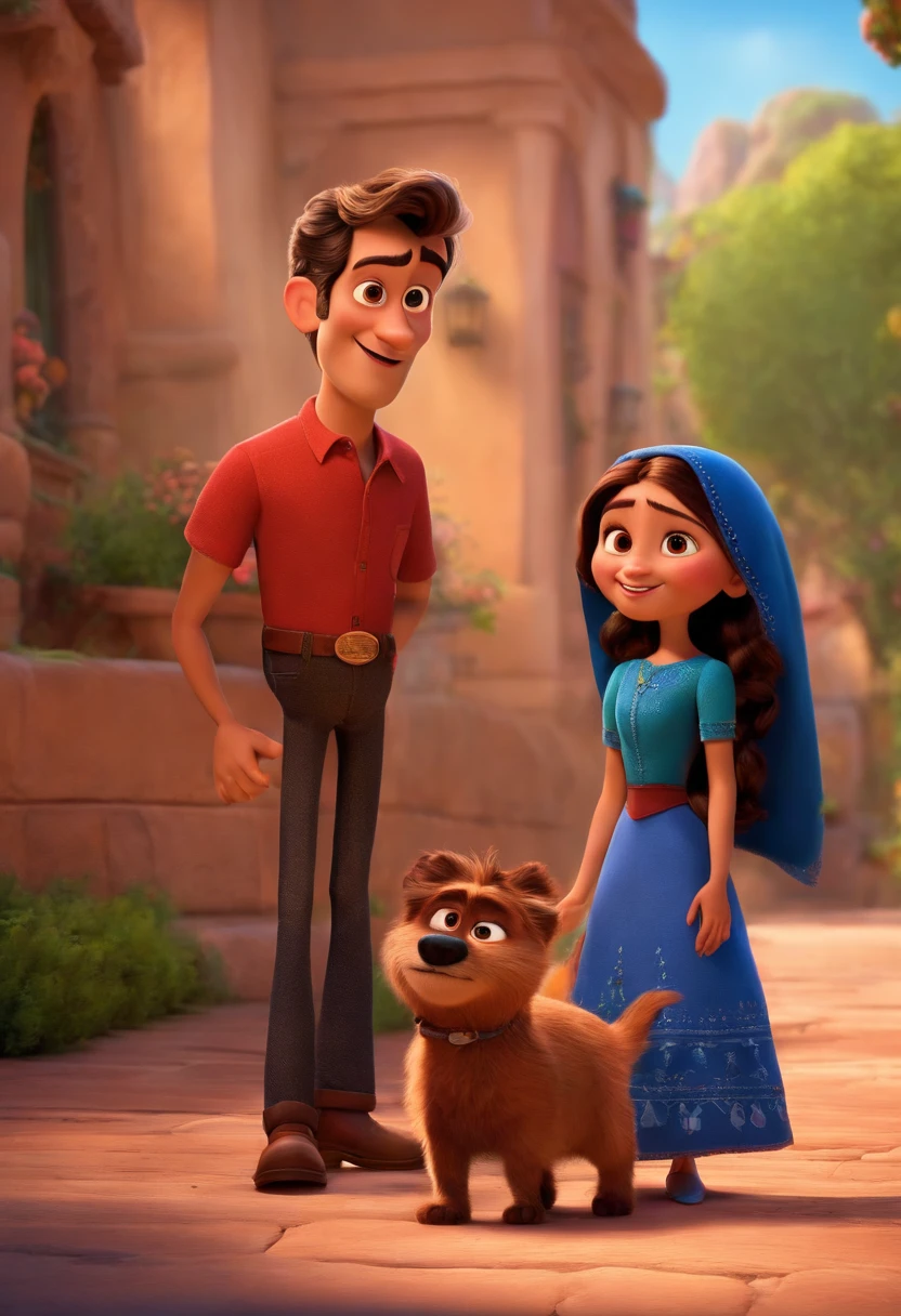 josé and maria pixar pixar style