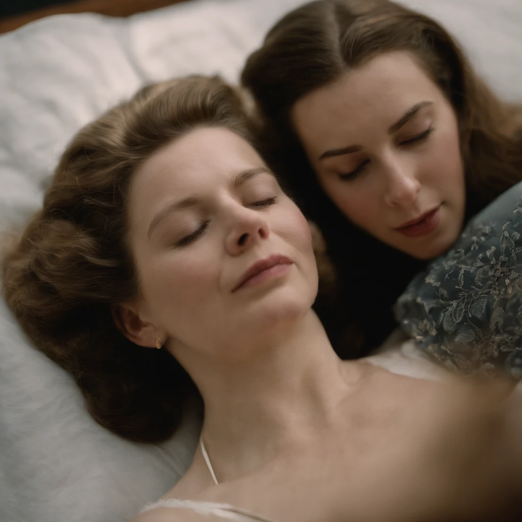sexy princess anne of the UK age 20, lesbian, embracing her lesbian 20 year old lover who is a lover and a commoner and passionately kissing on the mouth and hands on breasts