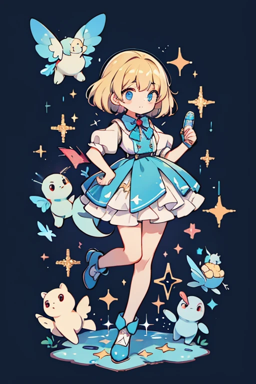 human Squirtle; glitter; full body