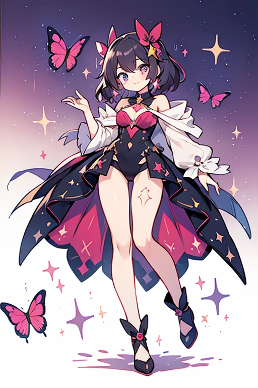 human Butterfree; glitter; full body