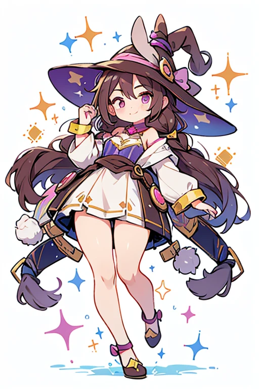 human Rattata goddess; glitter; full body