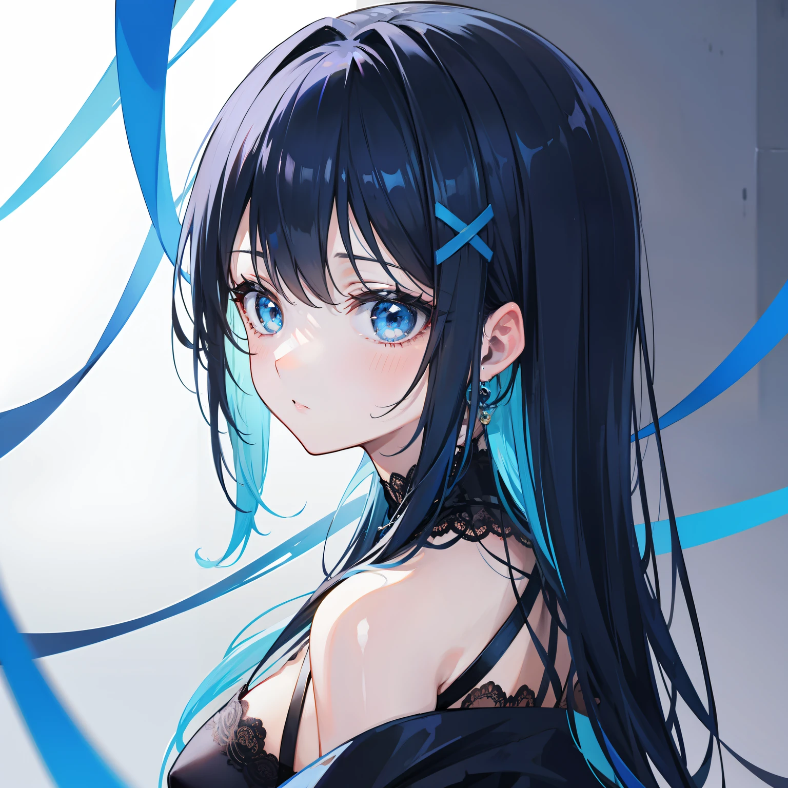 Blue-black