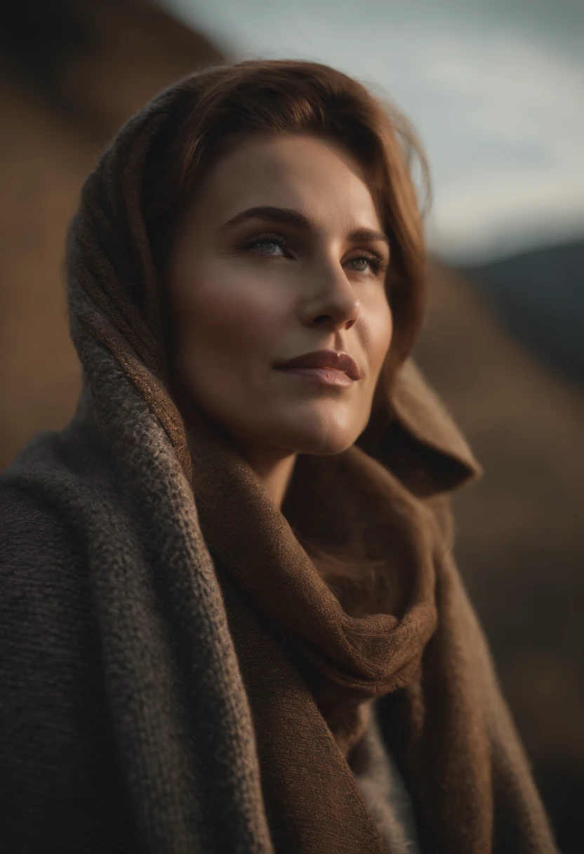 Arafid Woman, (Meisterwerk: 1.3), (8K, realistisch, RAW-Foto, best qulaity: 1.4), best qulaity, hight resolution, Meisterwerk, bestes Detail, 8K, 3D-Modell in hellblauem Kapuzenpulli und Hose, im weichen Stil gemacht, Gesichtsdetails, Mulattin, bodenlang, Fantastic quality, weibliche Ausgelassenheit, mattes Foto, keine Beschriftungen oder Logos
