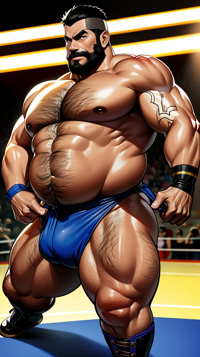 the only person,male people,Muscle wrestler,musculous,Stout wrestler,Asian people,jpn,Uncles,60-year-old middle-aged man,Short hair details,Short hair details,Wrestling boots,Full body like,Panorama characters,WWE ring,WWE American professional wrestling,spotlight lights,cellshading,visions,pantiess,fatness,age 55,,Middle age,tattoo is,Fingerless gloves,Wheat-colored skin,oilly skin,Dark skin,Show off your chest muscles,Sumo wrestler,body builder,Wide sideburns,Pronounced abs,ssmile,beard is gray,White hair,(Full body like:3),Hands are very thin,