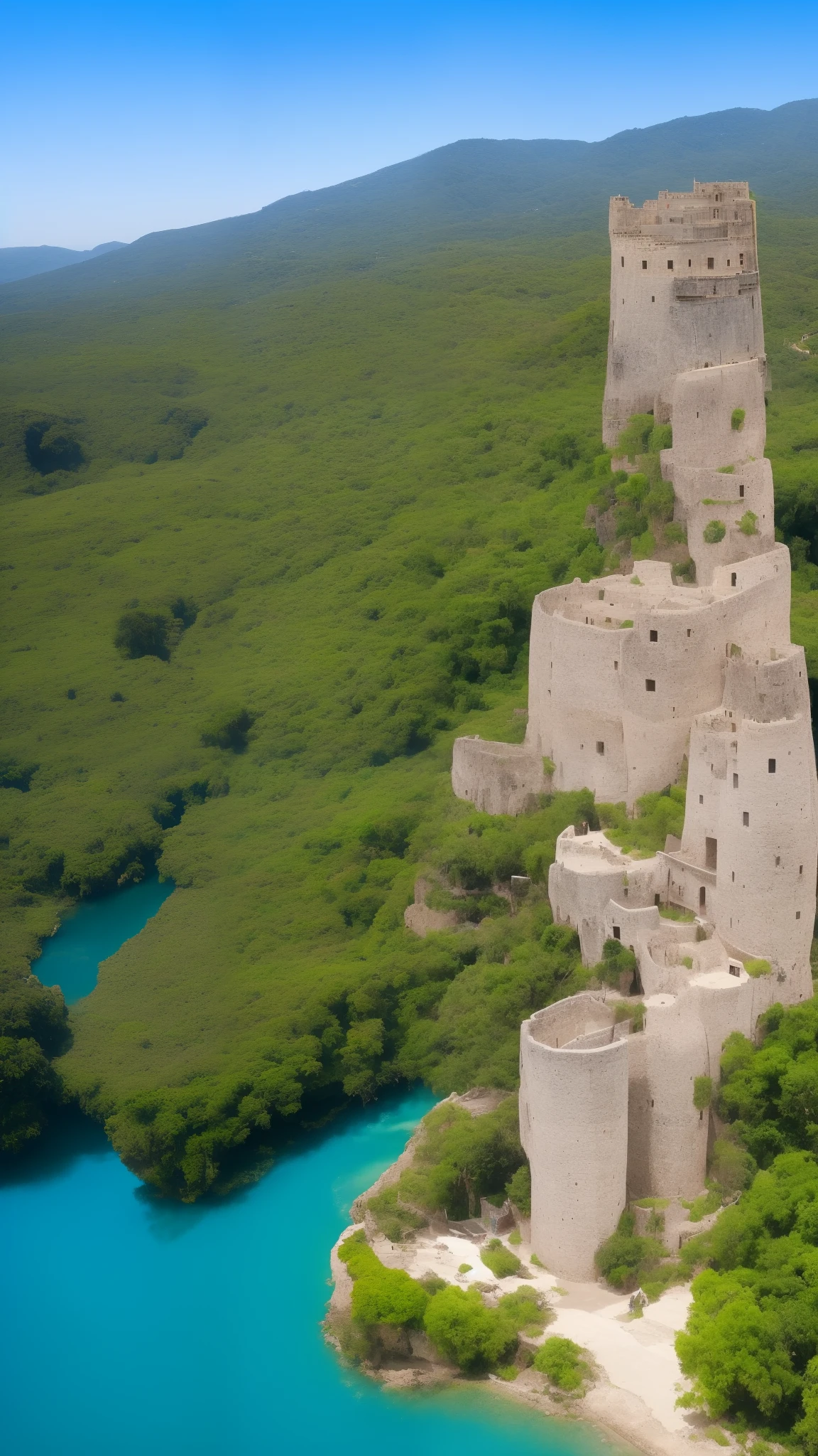 castillo azul