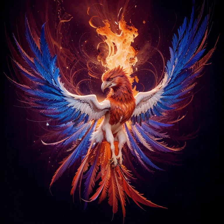 Corpo menos grosso, phoenix, male, face animal de ave bonita