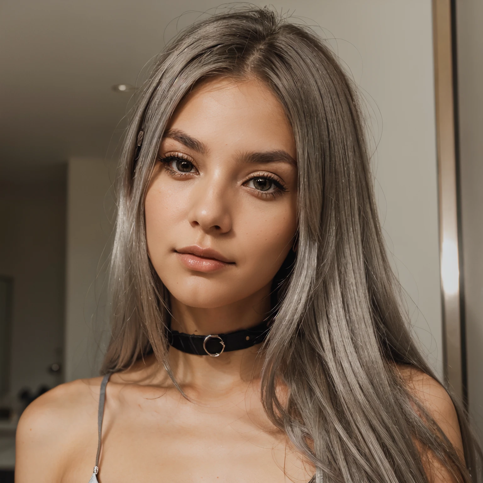 Best texture, high quality, ultra HD, 8K, sexy teen girl summer outfit grey background 