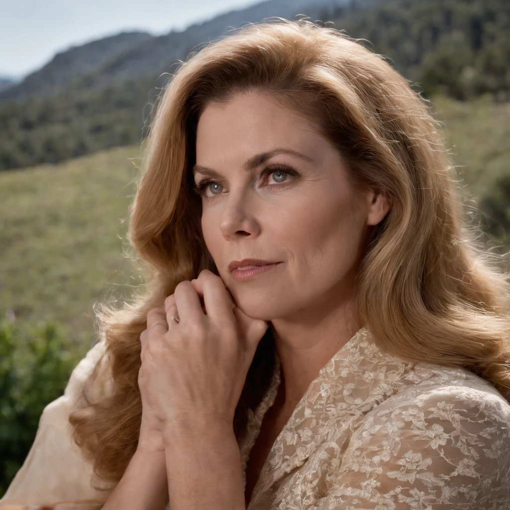 Elizabeth Montgomery as Samantha Stephen with Elizabeth Montgomery Serina