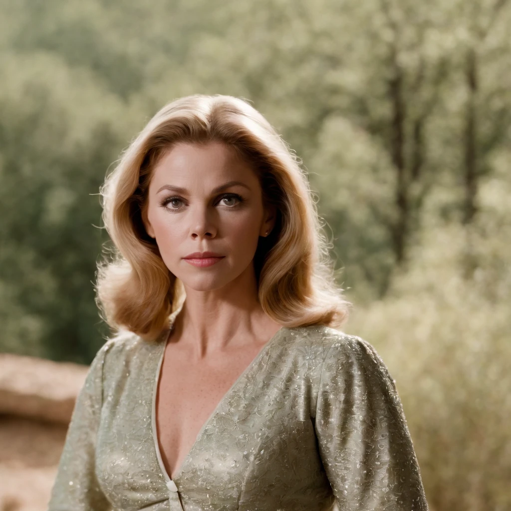 Elizabeth Montgomery as Samantha Stephen, full body