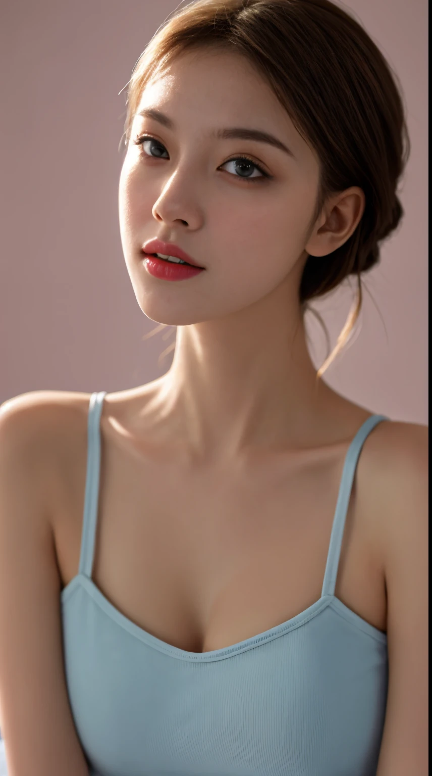 ((Best Quality, 8K, Masterpiece: 1.3)), 1girl, Slim Abs Beauty: 1.3, (Hairstyle Casual, Big Breasts: 1.2), Dress: 1.1, Super Fine Face, Delicate Eyes, Double Eyelids, Home