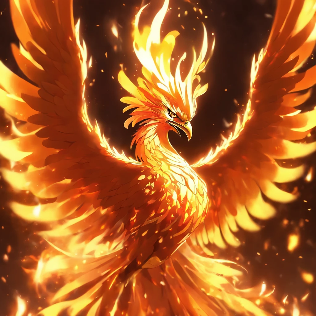 Close-up of a phoenix with fire and flames, With blazing golden flame wings, With fiery golden wings, Epic fantasy art style, artistic concept | Art germ, Chinese Phoenix, Very detailed ArtGerm, epic fantasy digital art style, mythological beasts, The Complete Paintings of the Elementalists, epic beautiful art