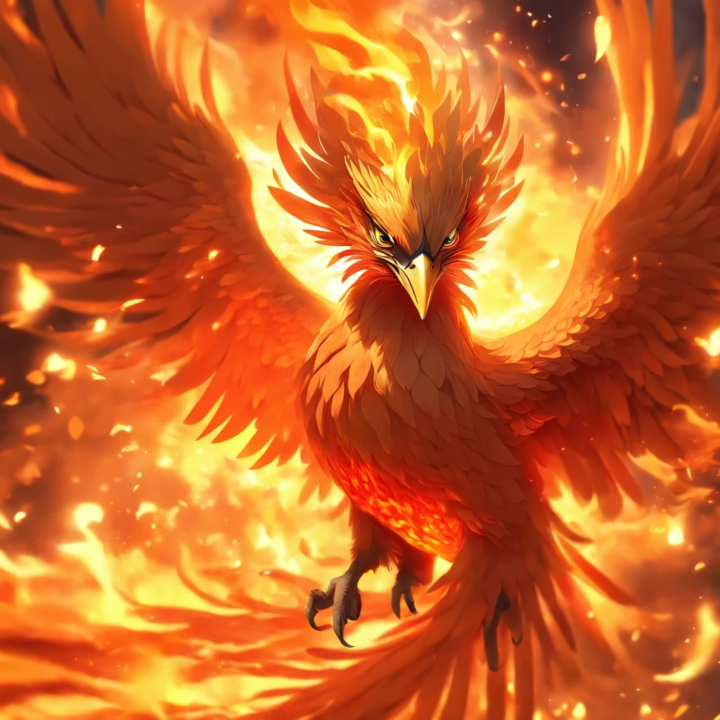 Close-up of a phoenix with fire and flames, With blazing golden flame wings, With fiery golden wings, Epic fantasy art style, artistic concept | Art germ, Chinese Phoenix, Very detailed ArtGerm, epic fantasy digital art style, mythological beasts, The Complete Paintings of the Elementalists, epic beautiful art