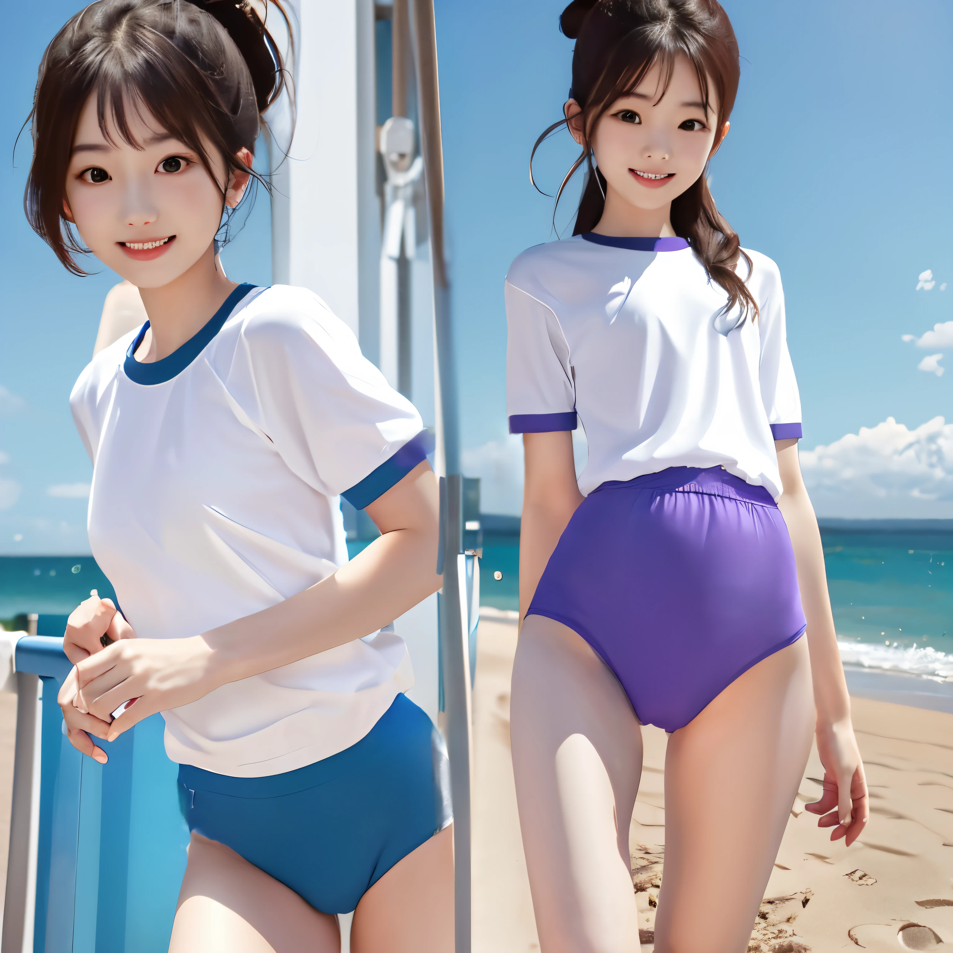 Bikini in flashy colors、swim wears