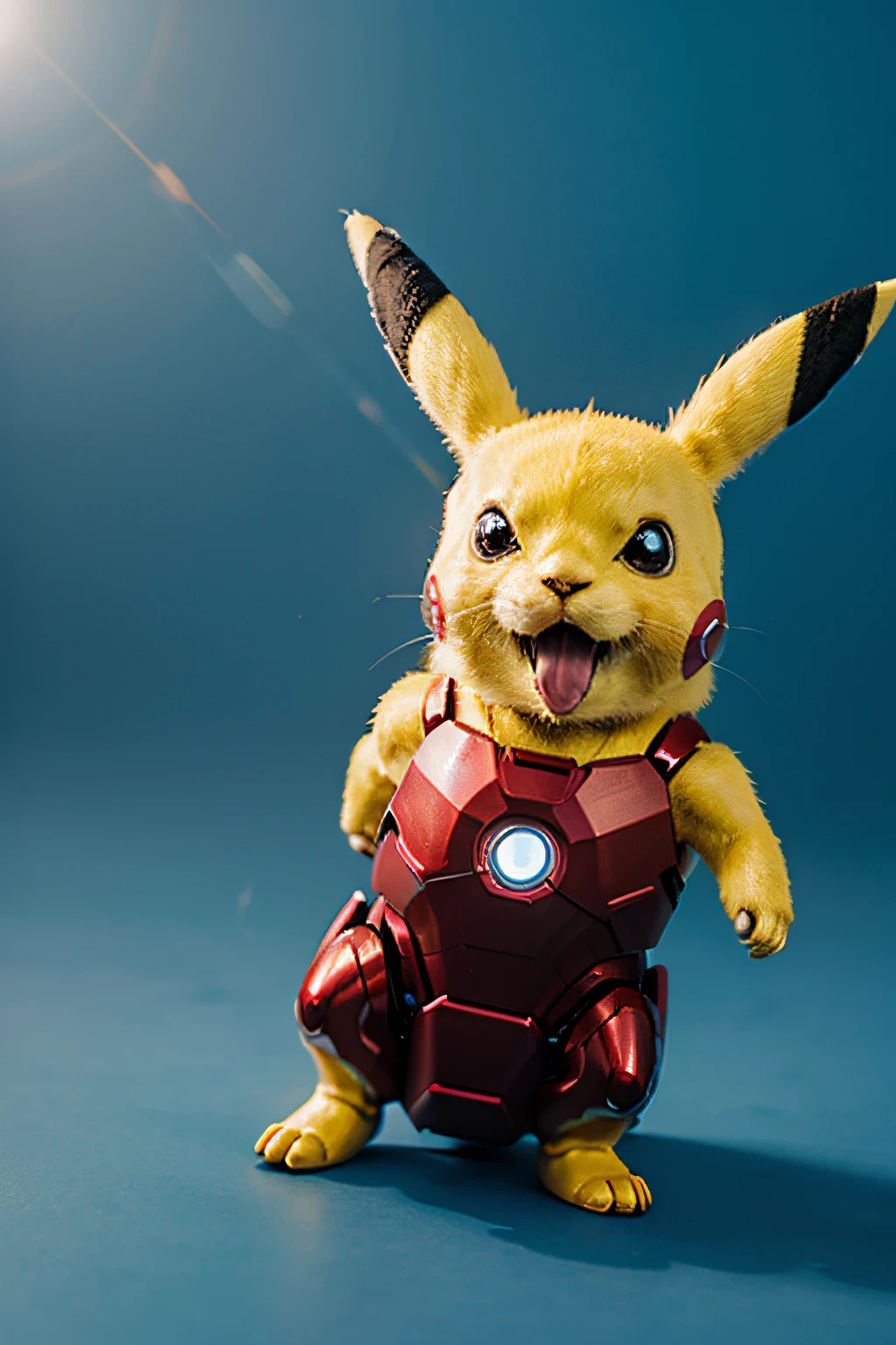pikachu morph in to ironman
