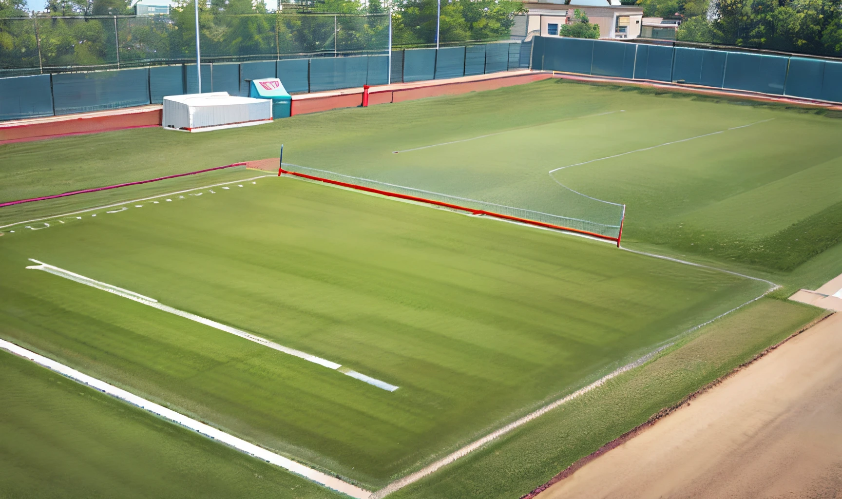 athletic field
