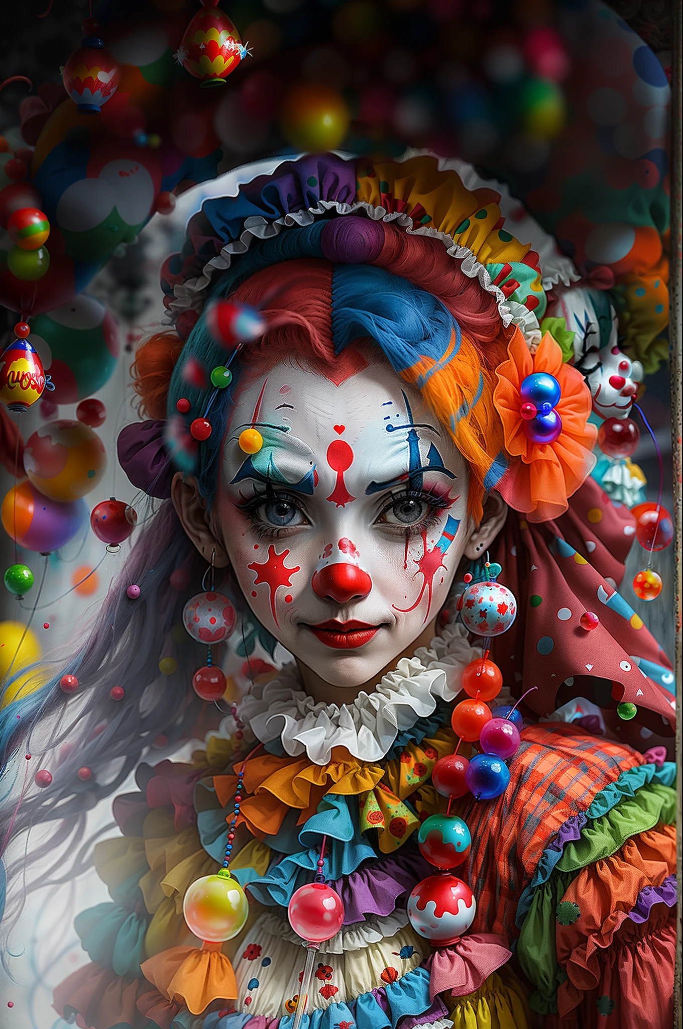 Clowns and clown women，Profano，vess de sangue。
