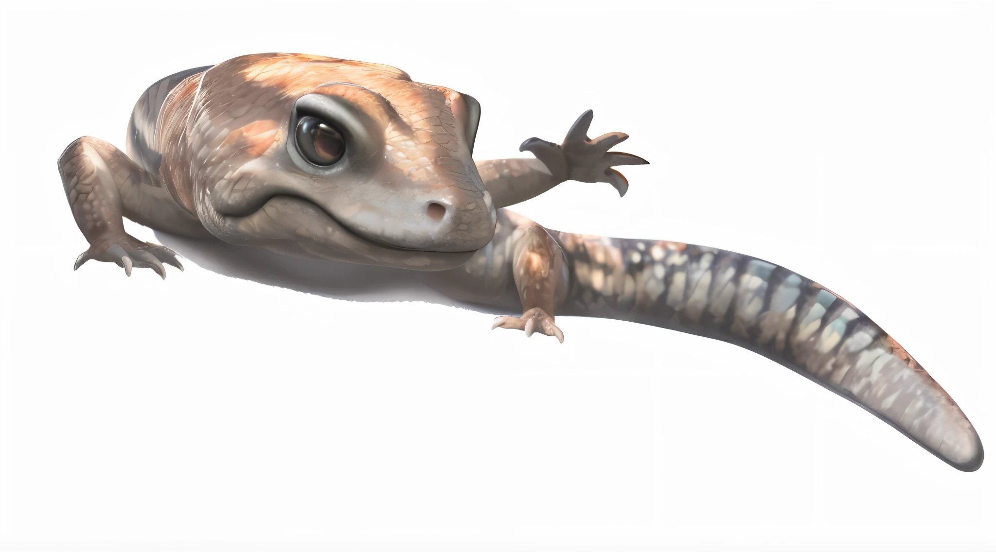 Cute lizard,waving claws,Produced by Pixar,c4d,Close-up cleavage,tmasterpiece,super detailing,best quality actual, realistically, analogue style, sub surface scattering, tmasterpiece, Best quality, ultra real photo, 8K)),