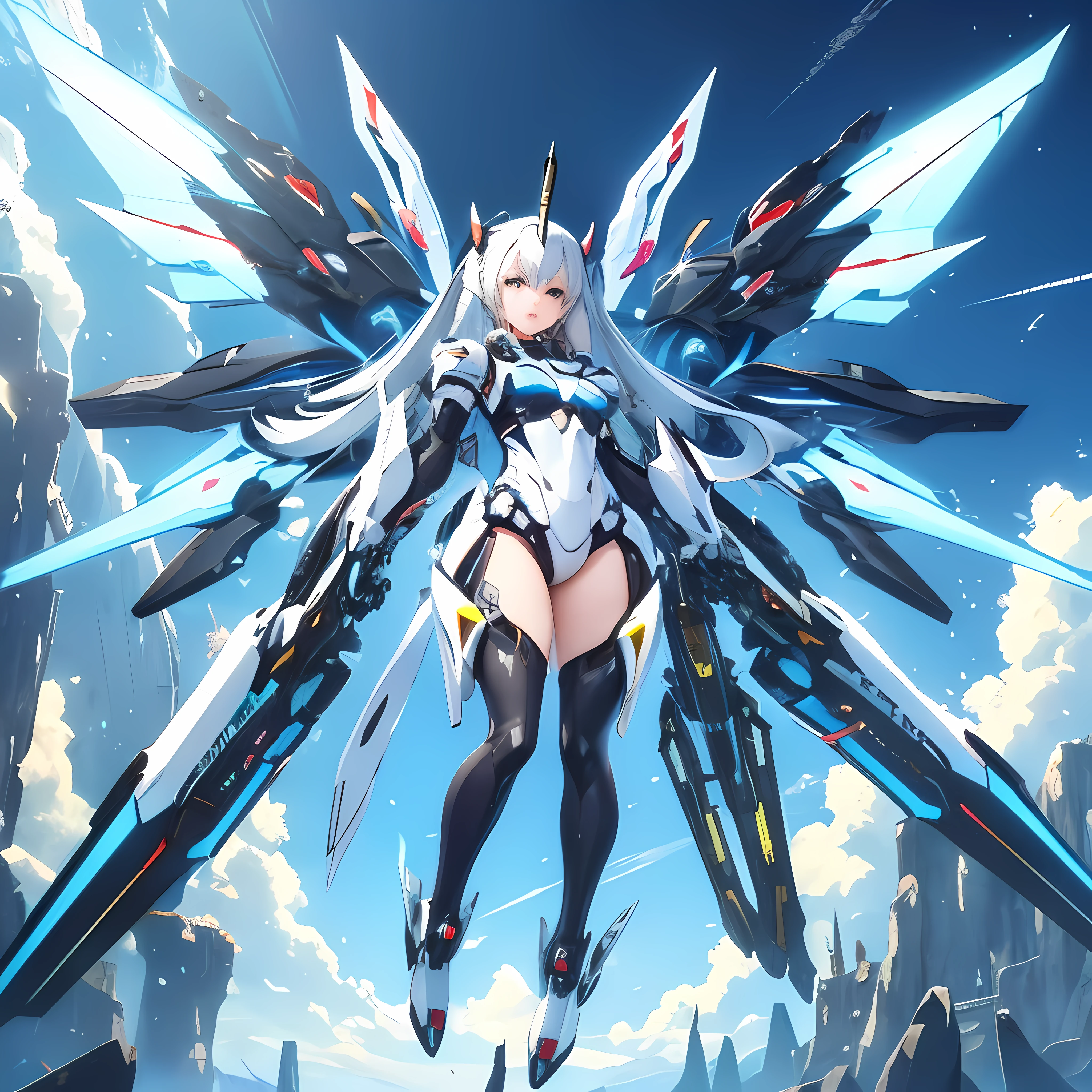 (masterpiece), best quality,{full body},((1 girl)),((beauty detailed eye)),{mecha,huge_filesize},(bare shoulders),science fiction,highly detailed,illustration,extremely detailed CG unity wallpaper,submerge,cinematic lighting,dramatic angle,{{beautiful face}},posing,caustics,fine water surface,,Mechanical wing,Metal wings,Mecha wing,{mecha clothes},robot girl,beautiful detailed face,