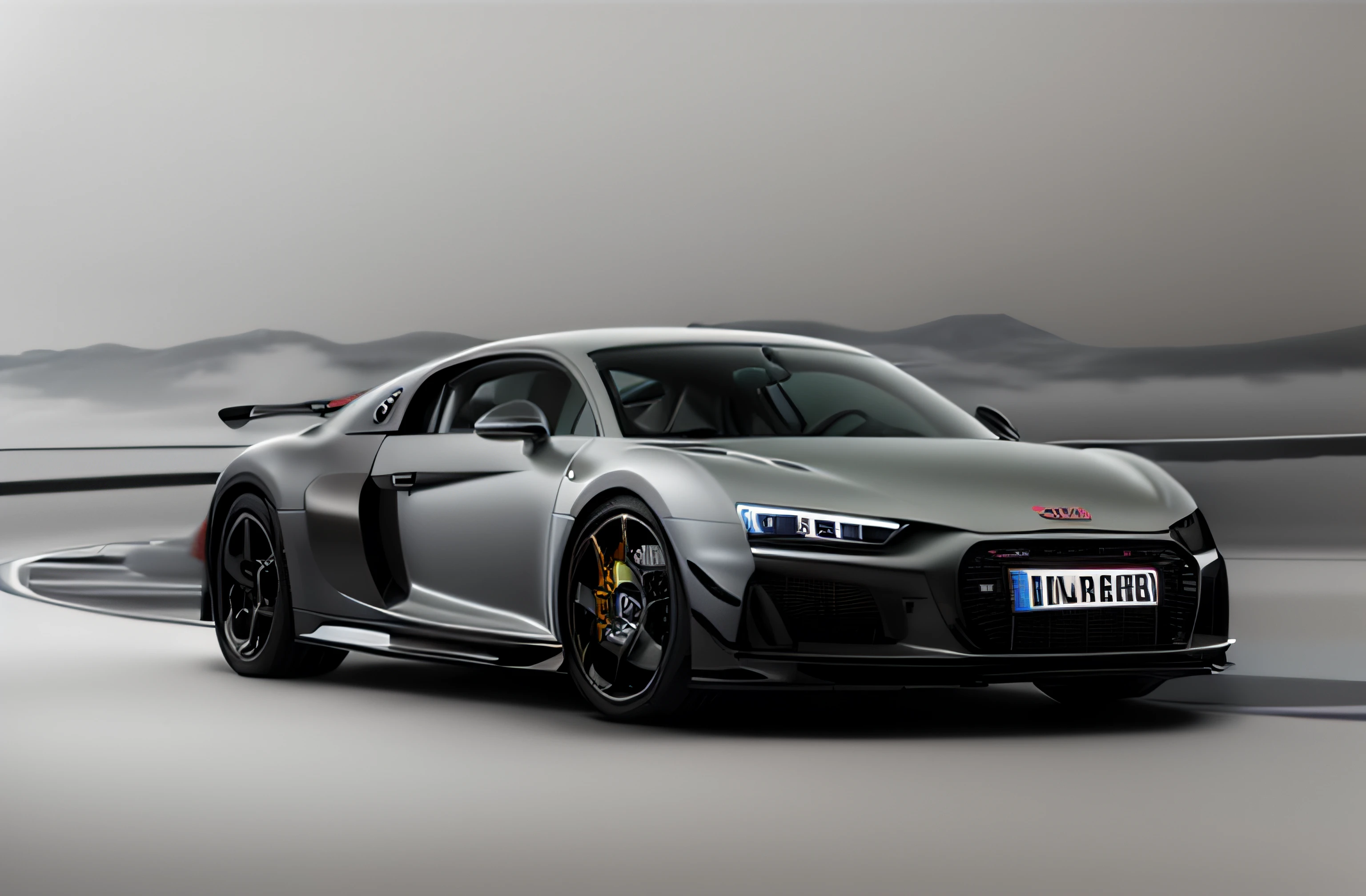 a new car that combines the Bugatti Chiron and the Audi R8 v10 together