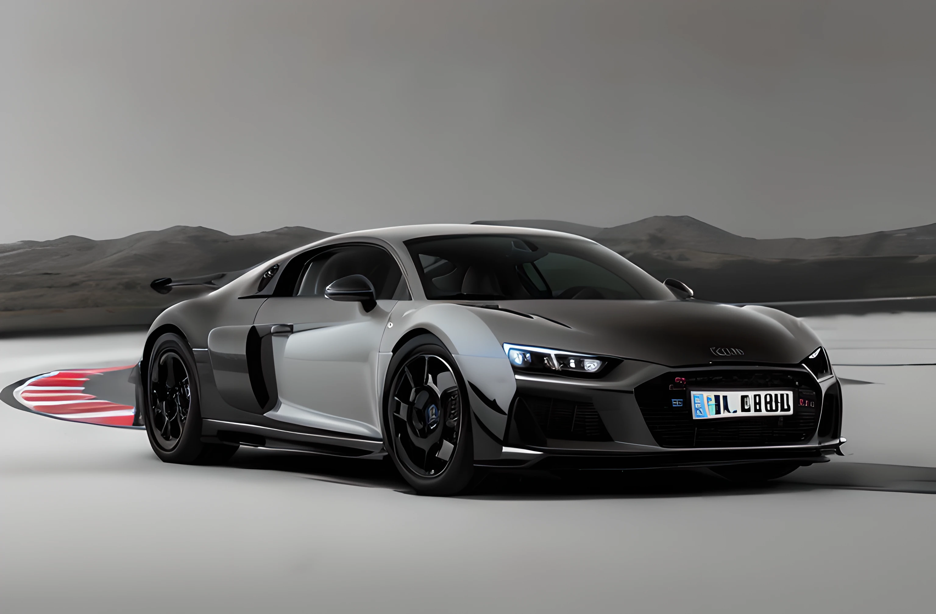 a new car that combines the Bugatti Chiron and the Audi R8 v10 together