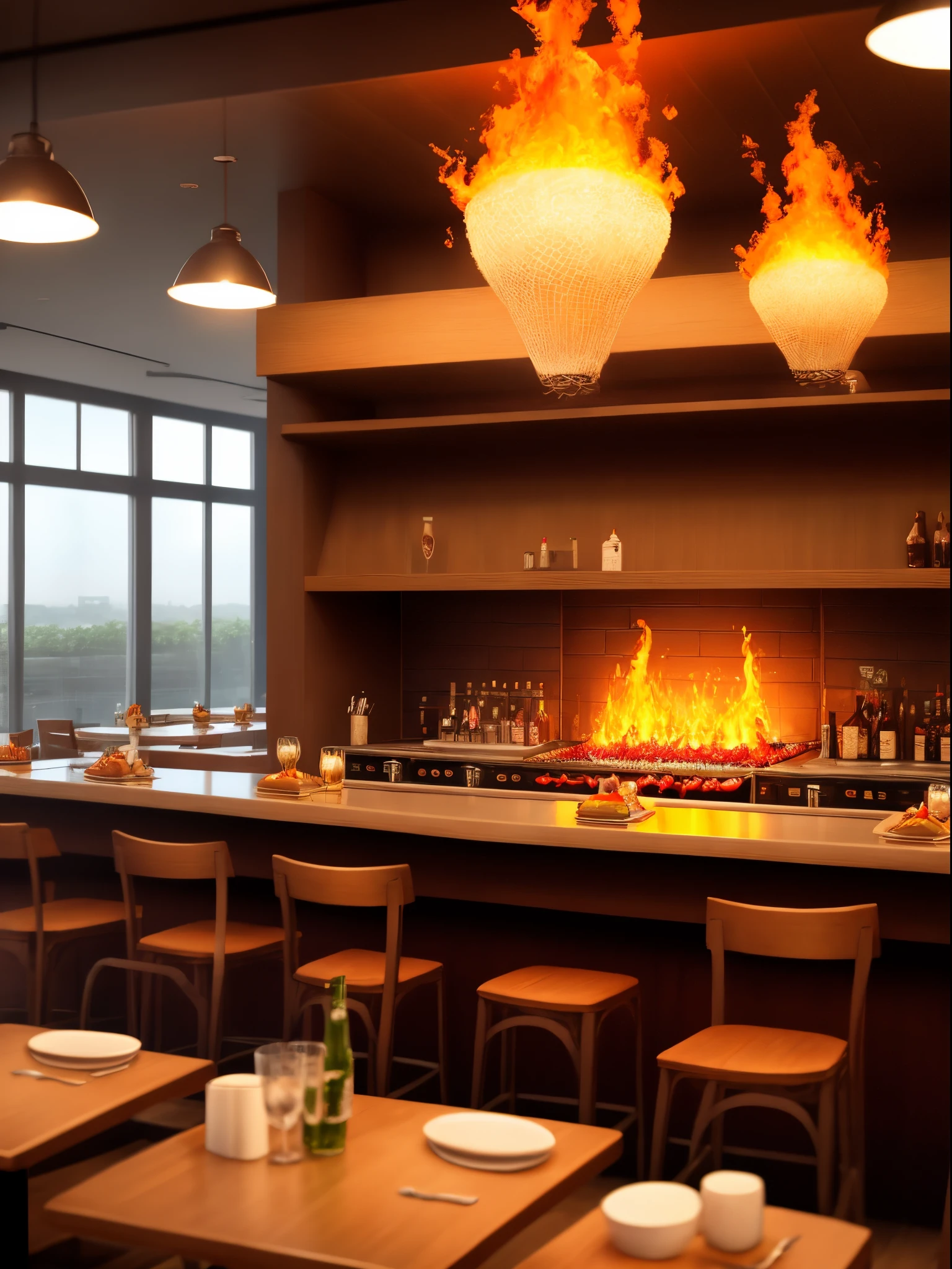 resturant　the fire