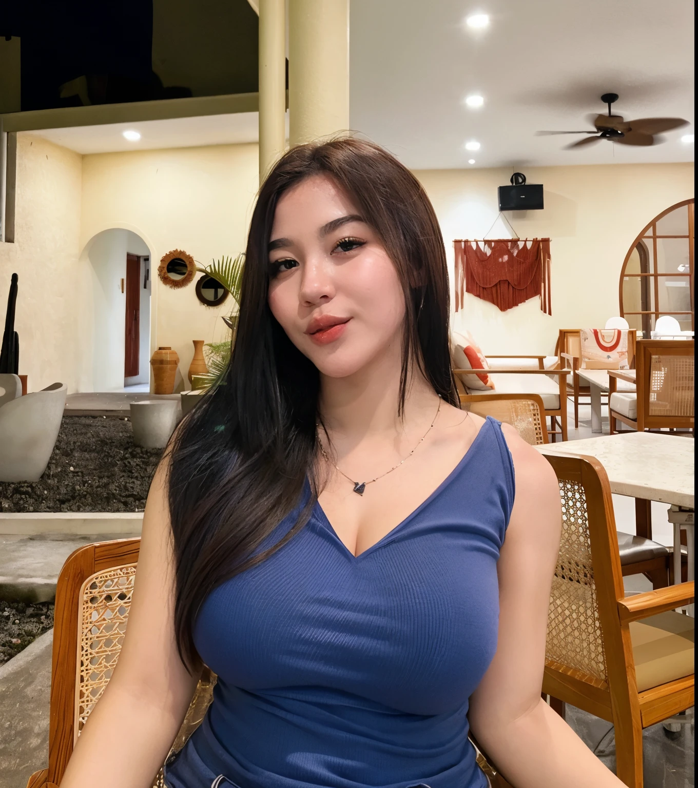 Female body, nsfw, gigantic breasts, plump, (nude, sexy), beautiful skin, ((topless, shirtless)), ((breasts out)), transparent, transparent clothes, transparent attire